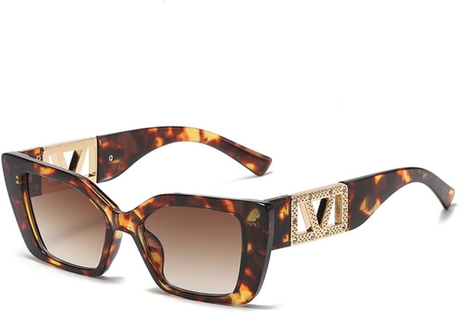 Солнцезащитные очки «кошачий глаз» для женщин и мужчин, винтажные прямоугольные очки с защитой от УФ-излучения UV400, цвет C4 Leopard Brown, один размер LANGSER, Black
Солнцезащитные очки «кошачий глаз» для женщин и мужчин, винтажные прямоугольные очки с защитой от УФ-излучения UV400, цвет C4 Leopard Brown, один размер LANGSER, Black