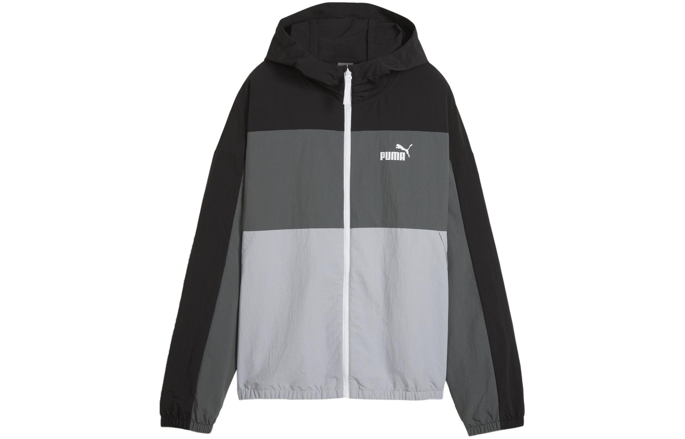 PUMA Оверсайз худи ветровка, Black-Mineral Gray
PUMA Оверсайз худи ветровка, Black-Mineral Gray