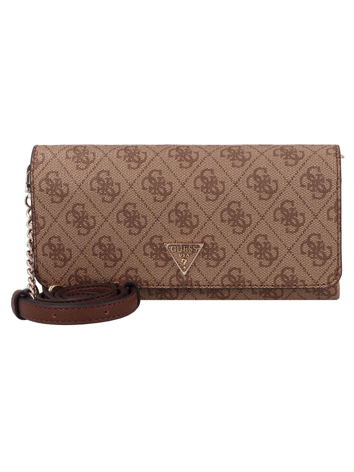 Guess Кошелек-клатч Noelle II, 21 см, цвет латте, коричневый с логотипом
Guess Кошелек-клатч Noelle II, 21 см, цвет латте, коричневый с логотипом