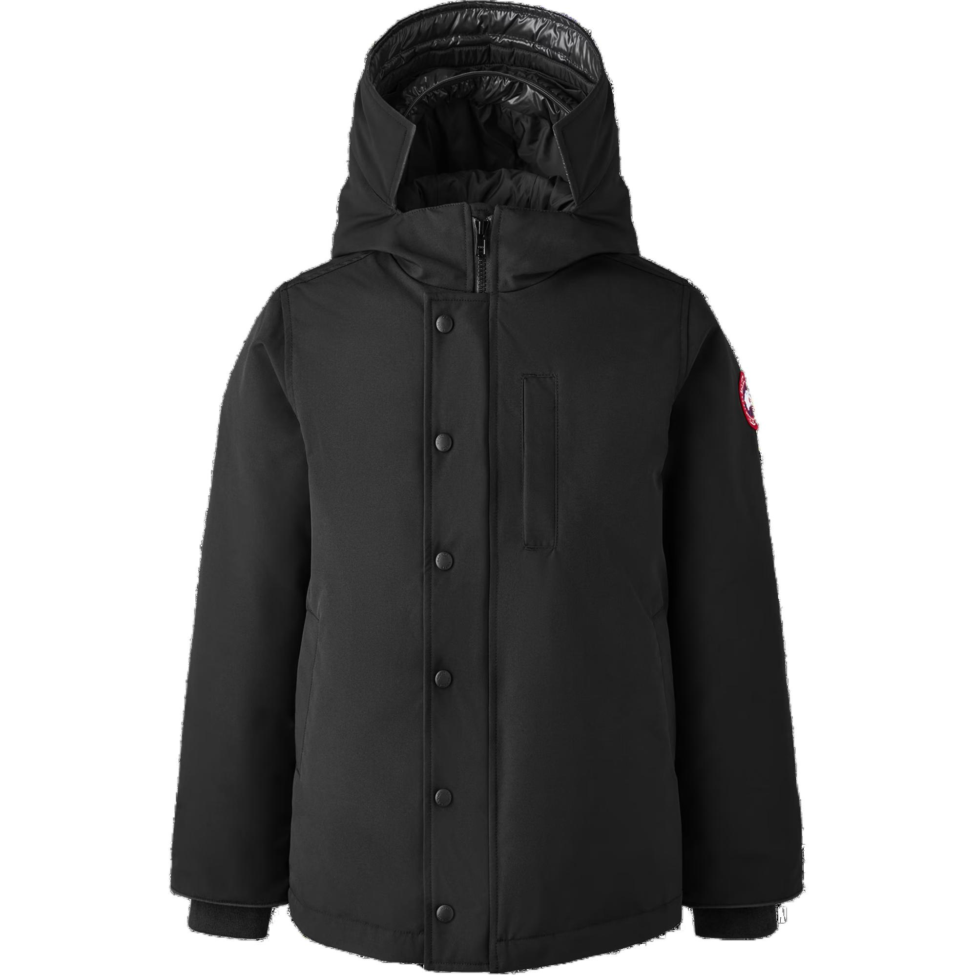 Детская утеплённая куртка Canada Goose, чёрная
Детская утеплённая куртка Canada Goose, чёрная