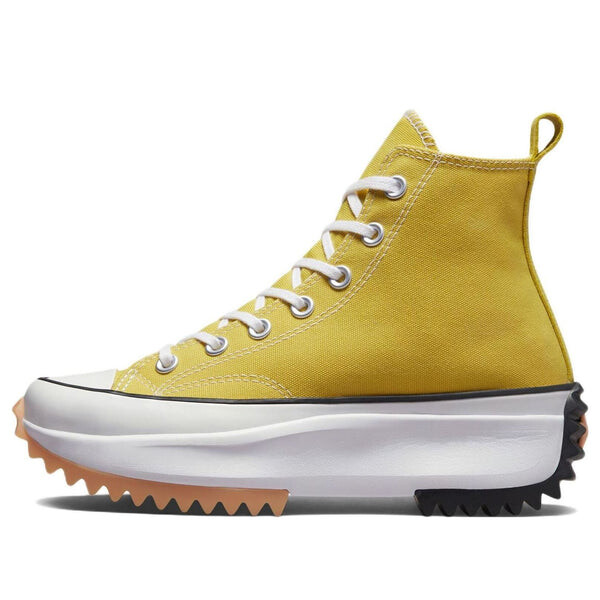 Кроссовки run star hike high 'bitter lemon' Converse, желтый 
Кроссовки run star hike high 'bitter lemon' Converse, желтый