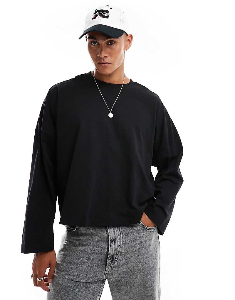ASOS DESIGN – очень свободная футболка свободного кроя с длинными рукавами
ASOS DESIGN – очень свободная футболка свободного кроя с длинными рукавами