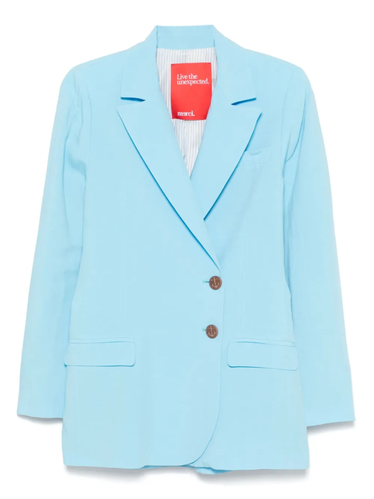 Однобортный блейзер Merci, синий
Однобортный блейзер Merci, синий