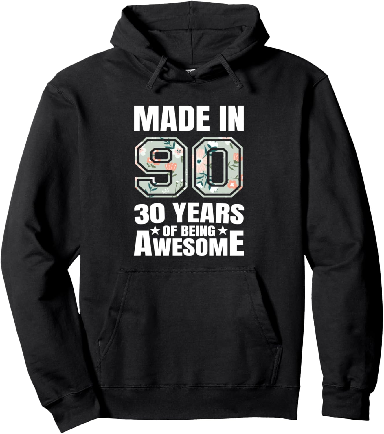 Толстовка с капюшоном в подарок на 30-летие (мужская/женская) Awesome Birthday Gifts Co., Ltd., черный
Толстовка с капюшоном в подарок на 30-летие (мужская/женская) Awesome Birthday Gifts Co., Ltd., черный