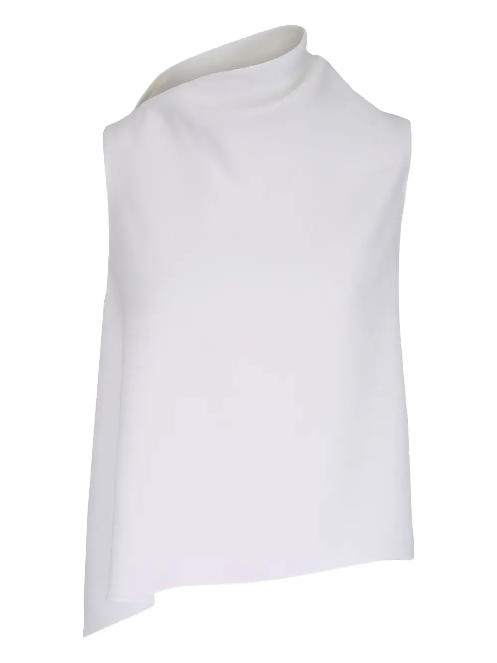 Топ асимметричного кроя без рукавов Vince, белый
Топ асимметричного кроя без рукавов Vince, белый