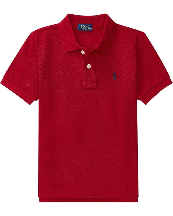Поло Polo Ralph Lauren Kids Cotton Mesh Polo Shirt, цвет New Red 1
Поло Polo Ralph Lauren Kids Cotton Mesh Polo Shirt, цвет New Red 1