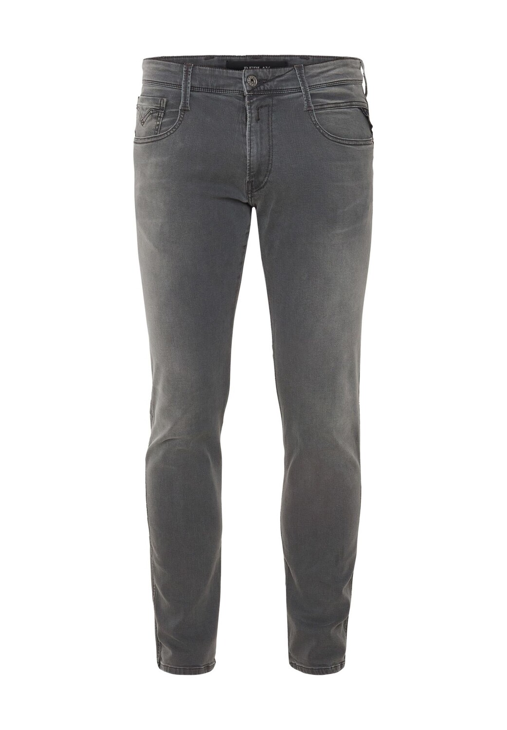 Джинсы, 5 карманов, однотонные, мужские REPLAY, темно-серый
Джинсы, 5 карманов, однотонные, мужские REPLAY, темно-серый