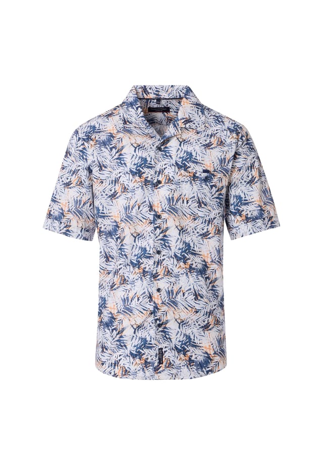 Повседневная рубашка с коротким рукавом и принтом повседневный крой Casamoda, голубой
Повседневная рубашка с коротким рукавом и принтом повседневный крой Casamoda, голубой