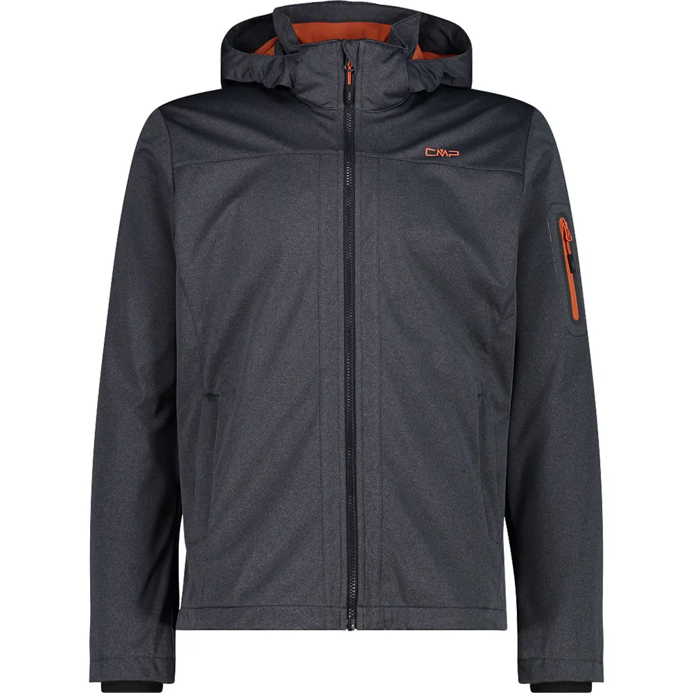 Куртка CMP Zip Hood 39A5027M softshell, черный 
Куртка CMP Zip Hood 39A5027M softshell, черный