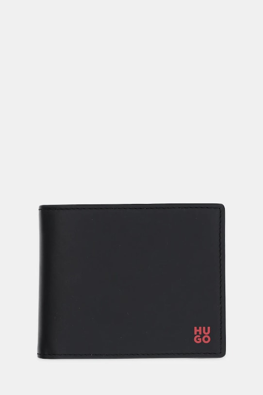 Кожаный кошелек Hugo, черный 
Кожаный кошелек Hugo, черный