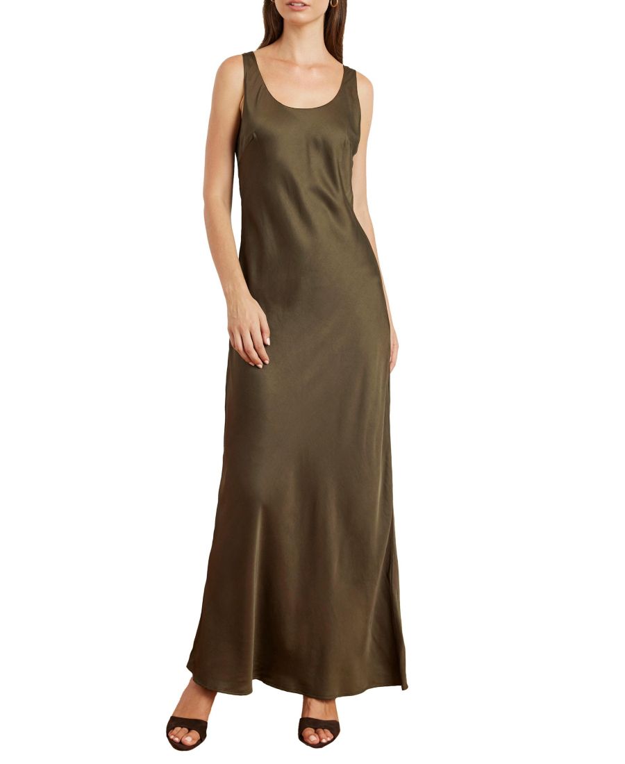 Женское атласное платье-комбинация Lola Paneros Clothing, Olive green
Женское атласное платье-комбинация Lola Paneros Clothing, Olive green