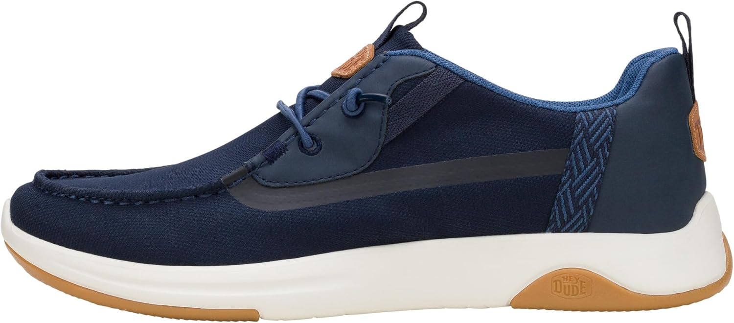 Мужские слипоны HEYDUDE Wally Drift Classic, Легкие лоферы для мужчин, Система легкого надевания, Мягкая стелька, белый/синий
Мужские слипоны HEYDUDE Wally Drift Classic, Легкие лоферы для мужчин, Система легкого надевания, Мягкая стелька, белый/синий