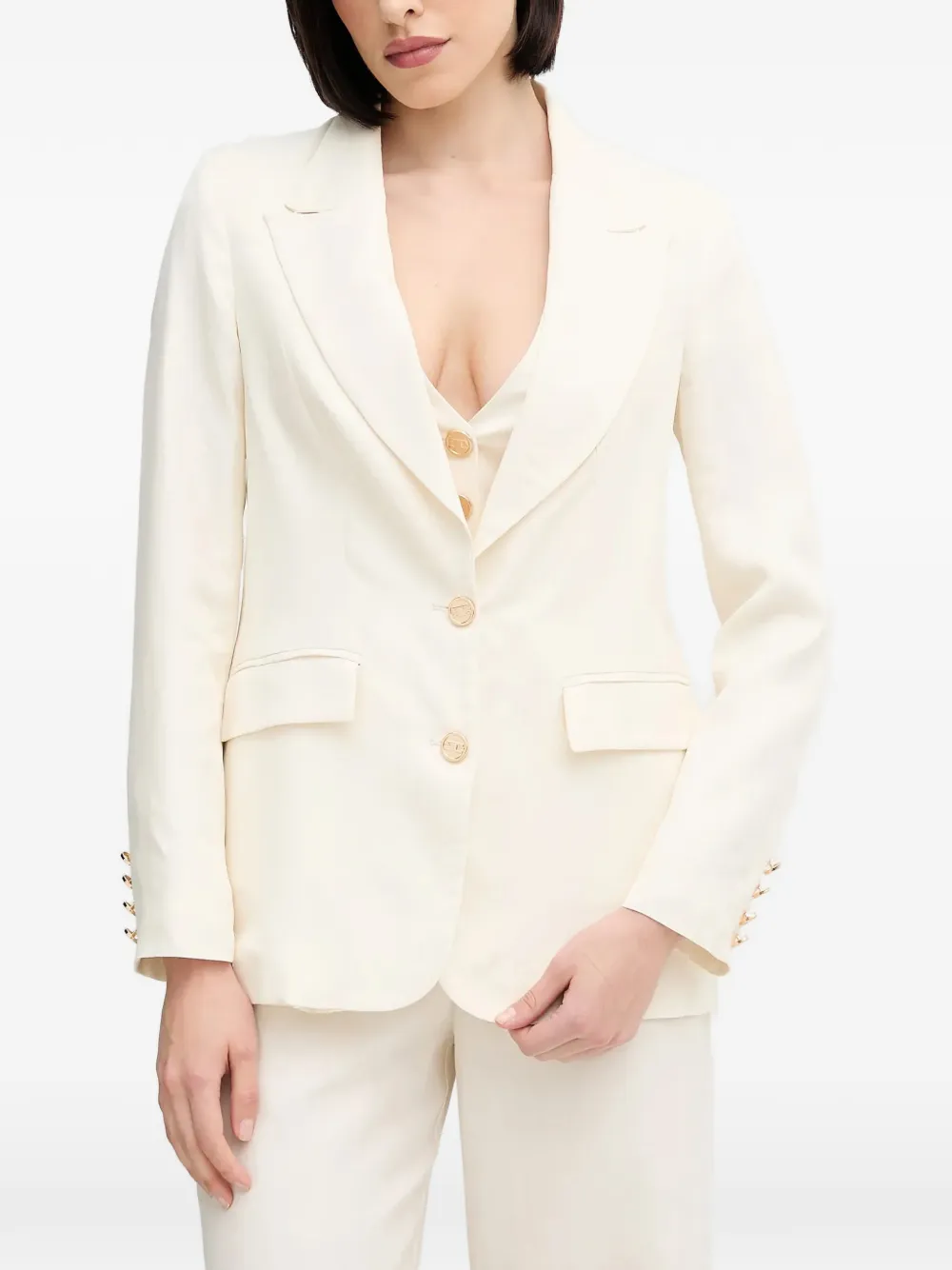 Однобортный пиджак Gaudi, бежевый
Однобортный пиджак Gaudi, бежевый