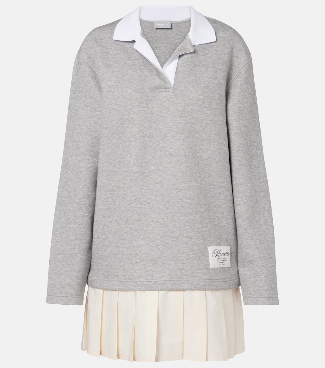 Мини-платье-джерси Moncler, Gray
Мини-платье-джерси Moncler, Gray