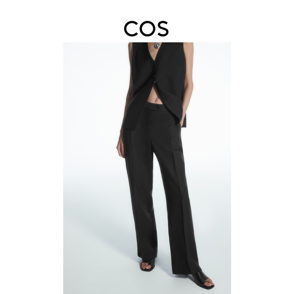 Женские брюки Cos смесового пошива, черный
Женские брюки Cos смесового пошива, черный