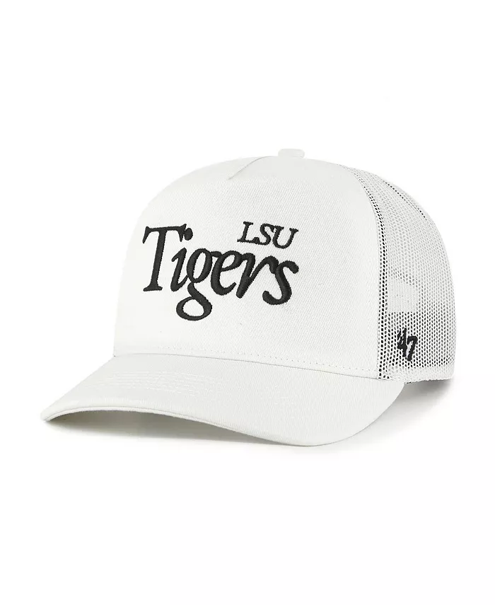 Мужская и женская кремовая бейсболка LSU Tigers Foundation Script с регулируемой застежкой '47 Brand
Мужская и женская кремовая бейсболка LSU Tigers Foundation Script с регулируемой застежкой '47 Brand