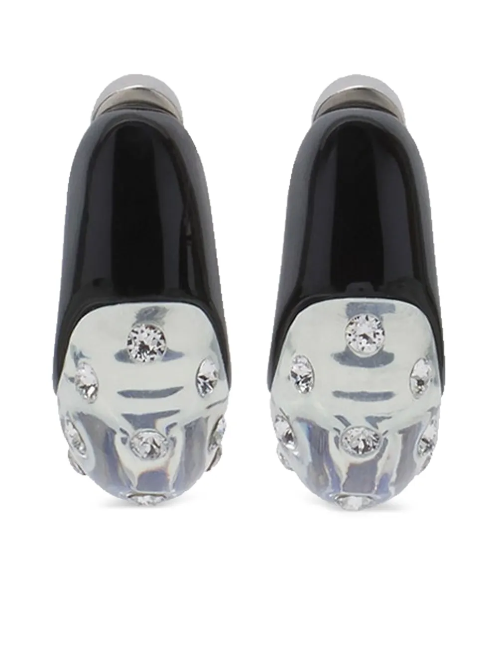 Серьги-кольца с кристаллами Lanvin, черный
Серьги-кольца с кристаллами Lanvin, черный