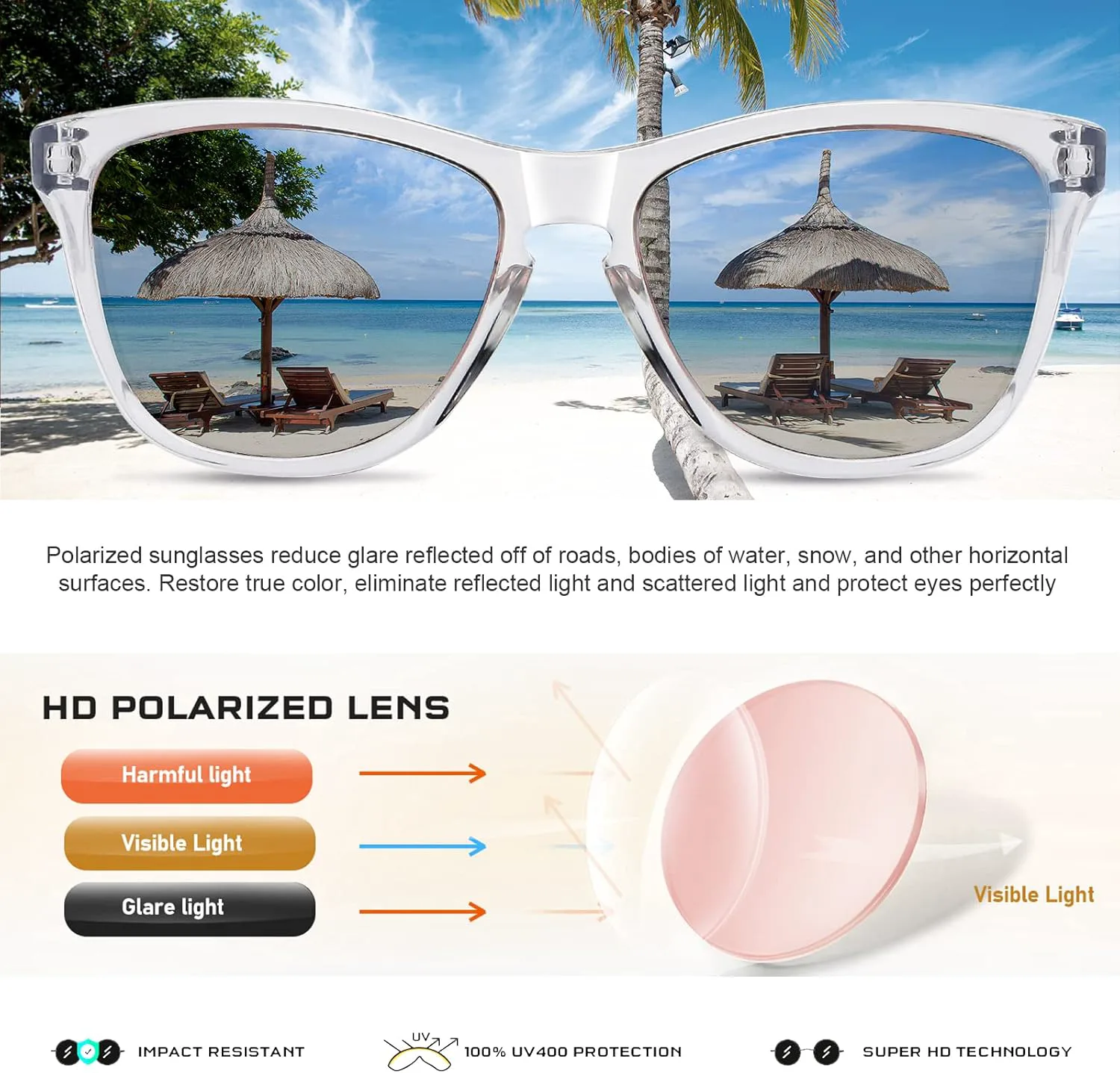 Солнцезащитные очки DANAMY для женщин, поляризованные, модные, дизайнерские, с зеркальными линзами и защитой от УФ-излучения UV400, Black Gradient Frames-pink Lens
Солнцезащитные очки DANAMY для женщин, поляризованные, модные, дизайнерские, с зеркальными линзами и защитой от УФ-излучения UV400, Black Gradient Frames-pink Lens