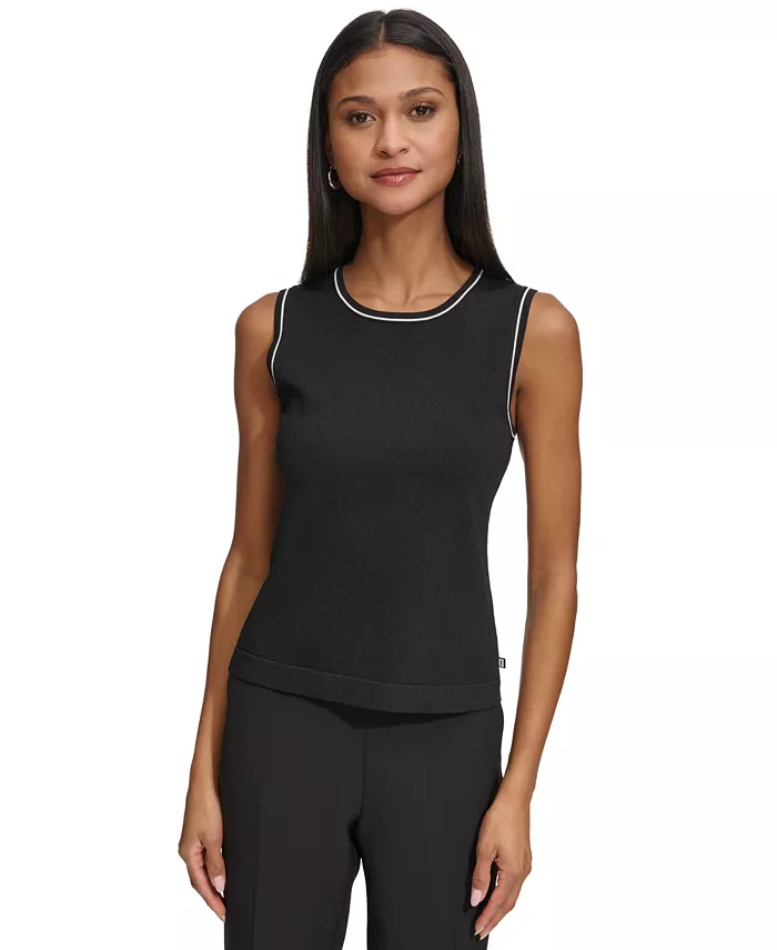 Женская трикотажная майка KARL LAGERFELD PARIS, черный
Женская трикотажная майка KARL LAGERFELD PARIS, черный