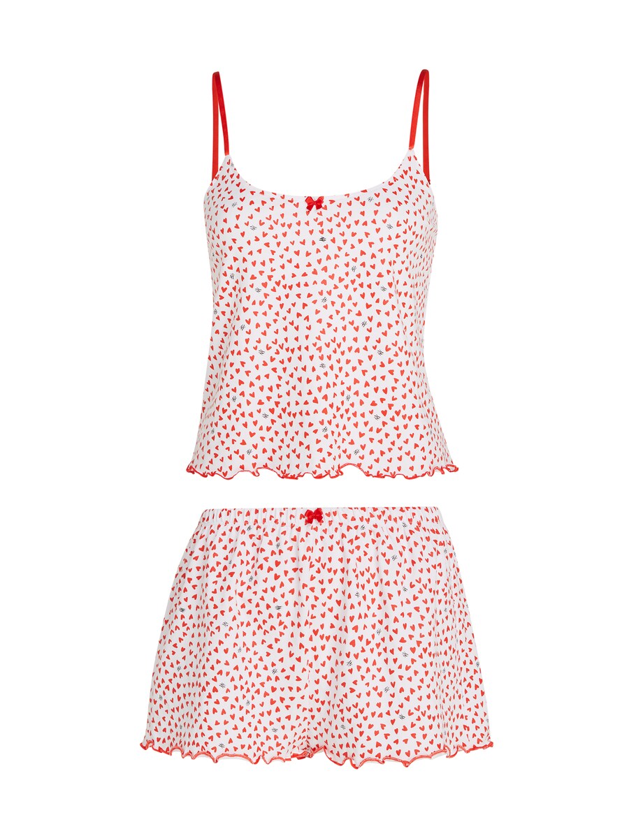 Короткий пижамный комплект Karl Lagerfeld, белый
Короткий пижамный комплект Karl Lagerfeld, белый