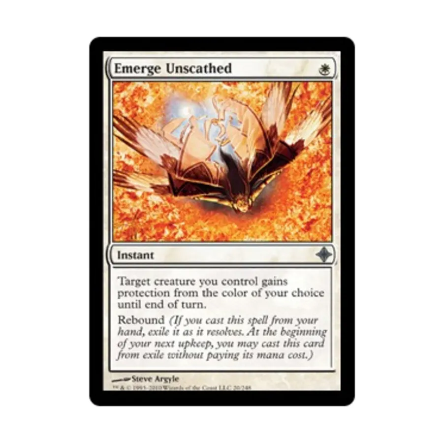 CCG Выйти невредимым (U), MTG - Rise of the Eldrazi 
CCG Выйти невредимым (U), MTG - Rise of the Eldrazi