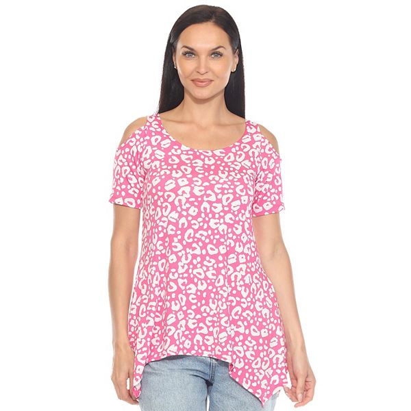 Женский топик с коротким рукавом и леопардовым принтом Wm Fashion, Pink
Женский топик с коротким рукавом и леопардовым принтом Wm Fashion, Pink