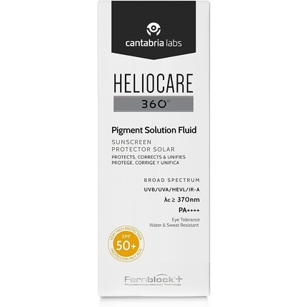 Heliocare 360 Жидкий пигментный раствор Spf50 50 мл, Cantabria Labs
Heliocare 360 Жидкий пигментный раствор Spf50 50 мл, Cantabria Labs