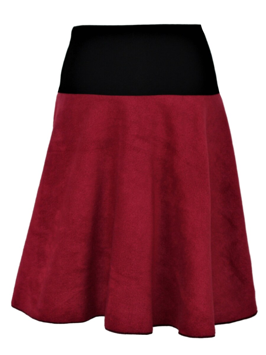 Юбка dunkle design A-Linie Fleece, бургундия
Юбка dunkle design A-Linie Fleece, бургундия