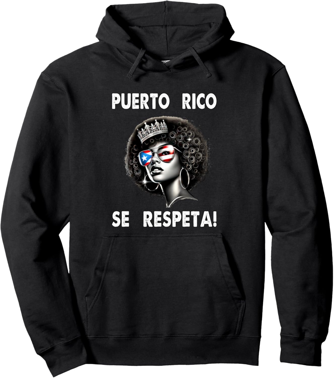 Толстовка с капюшоном Puerto Rico Se Respeta Afro Latina Crown Boricua Puerto Rico Se Respeta Collection, More Here, черный
Толстовка с капюшоном Puerto Rico Se Respeta Afro Latina Crown Boricua Puerto Rico Se Respeta Collection, More Here, черный