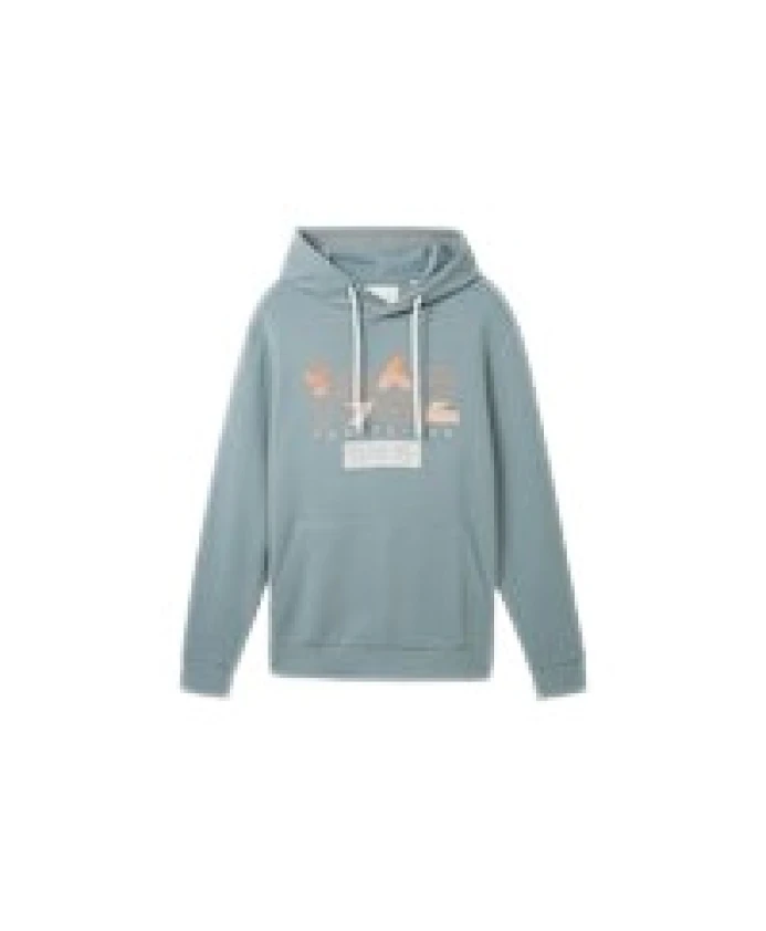 Толстовка с капюшоном Tom Tailor, синий
Толстовка с капюшоном Tom Tailor, синий