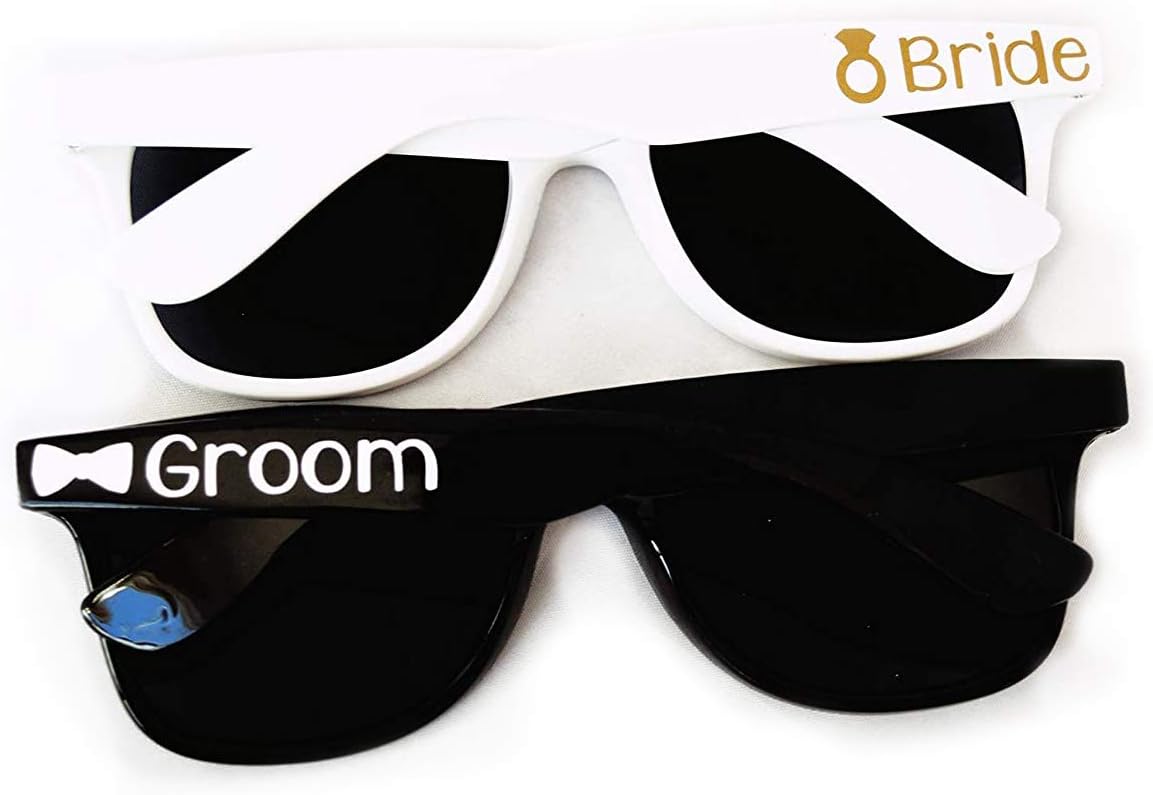 Набор солнцезащитных очков для жениха и невесты от BellaCuttery, подарки для молодоженов на медовый месяц, подарки для свадеб за границей Bella Cuttery, White, Black, Gold
Набор солнцезащитных очков для жениха и невесты от BellaCuttery, подарки для молодоженов на медовый месяц, подарки для свадеб за границей Bella Cuttery, White, Black, Gold