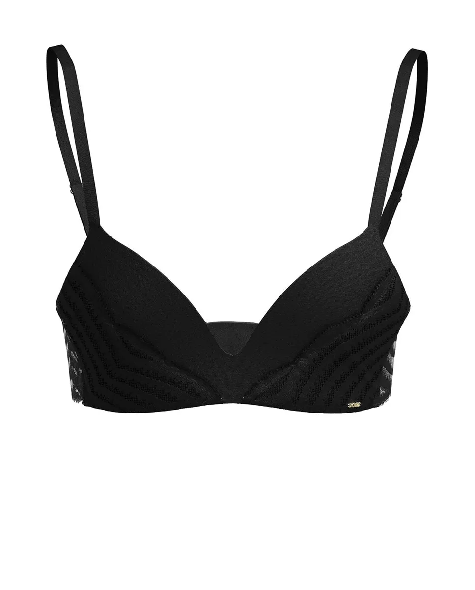 Черный бюстгальтер пуш-ап Boss, черный
Черный бюстгальтер пуш-ап Boss, черный