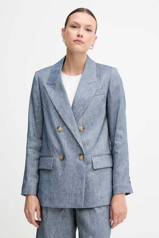 Льняной пиджак Sisley, синий
Льняной пиджак Sisley, синий