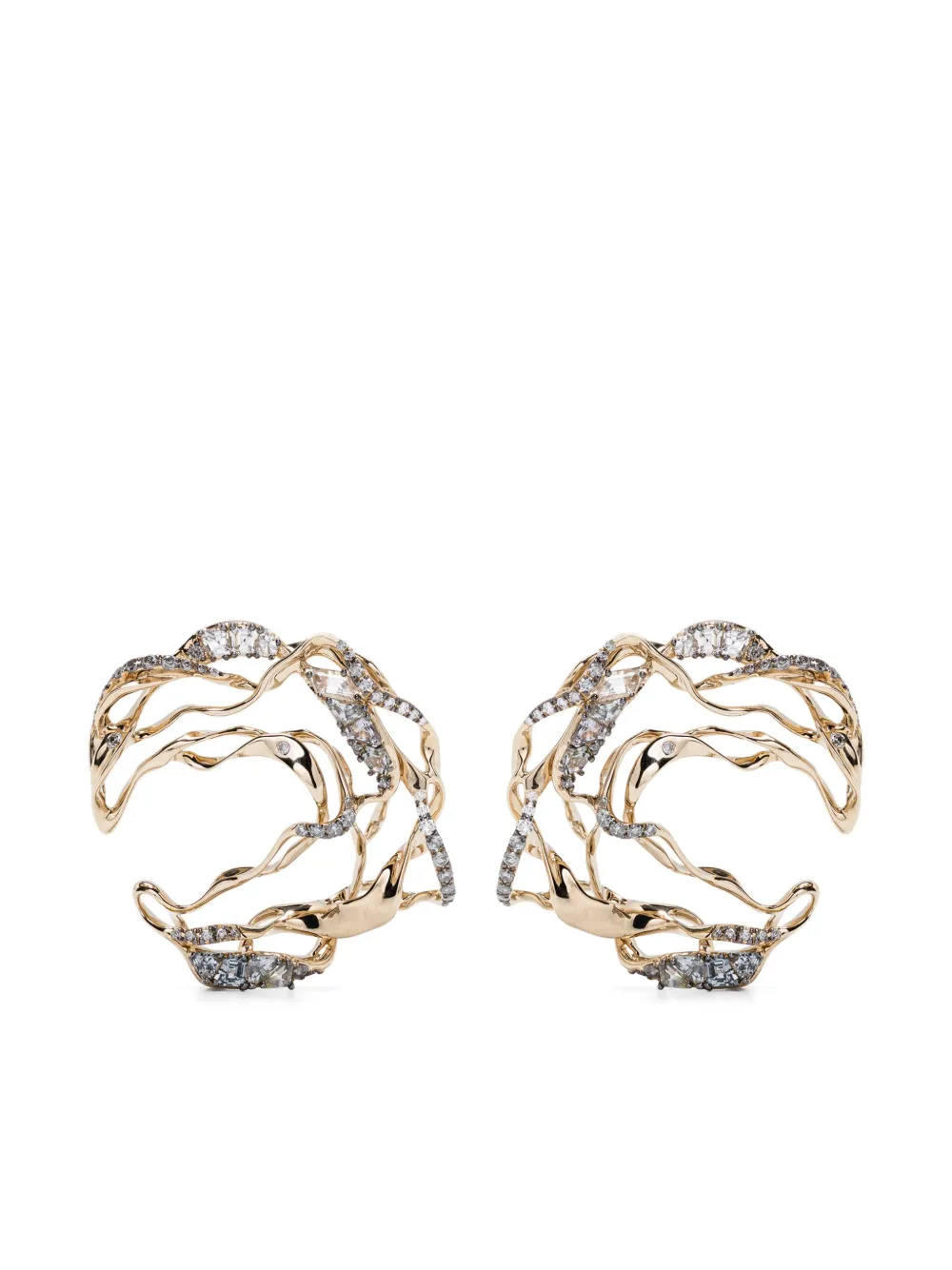 Серьги Smoulder из желтого золота с бриллиантами Bibi van der Velden, золотой
Серьги Smoulder из желтого золота с бриллиантами Bibi van der Velden, золотой