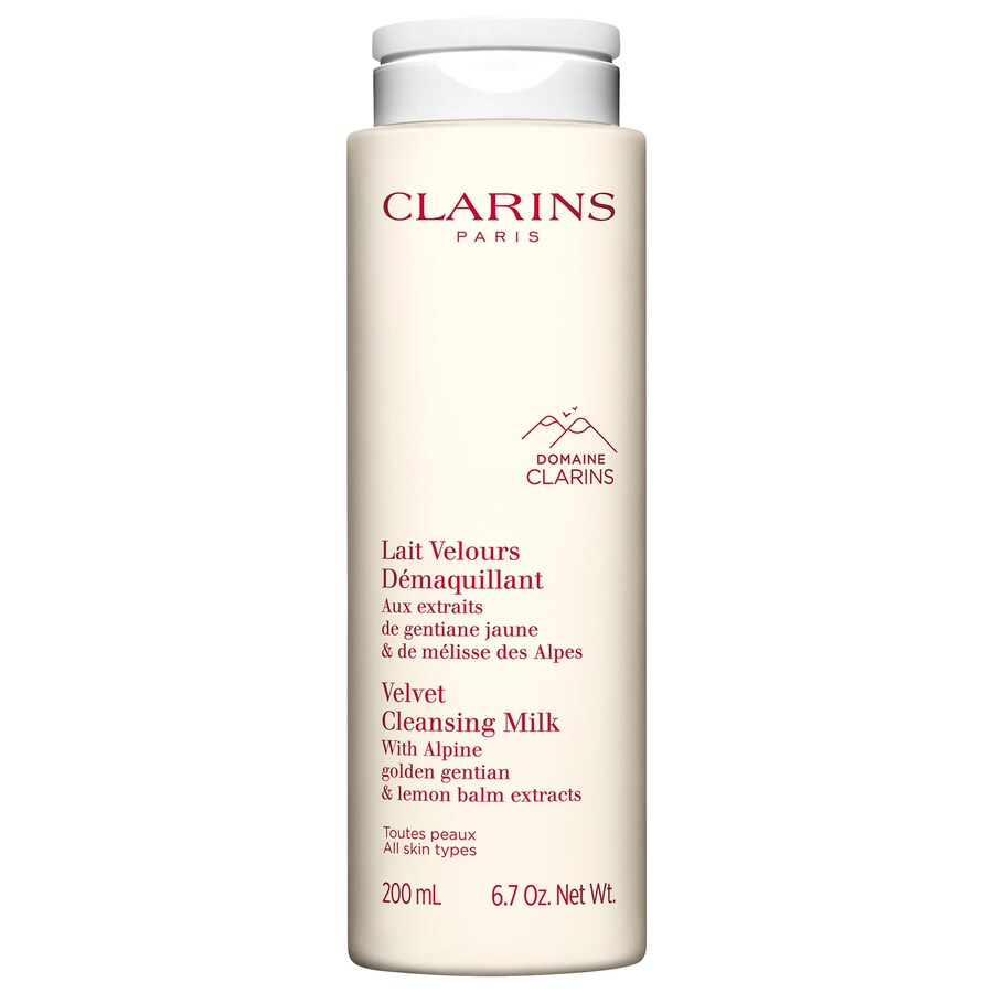 Бархатистое увлажняющее очищающее молочко Clarins, 6.7 oz /200 ml
Бархатистое увлажняющее очищающее молочко Clarins, 6.7 oz /200 ml