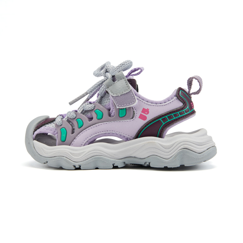 Сандалии детские, противоскользящие, износостойкие, низкие BELLE, фиолетовый 
Сандалии детские, противоскользящие, износостойкие, низкие BELLE, фиолетовый