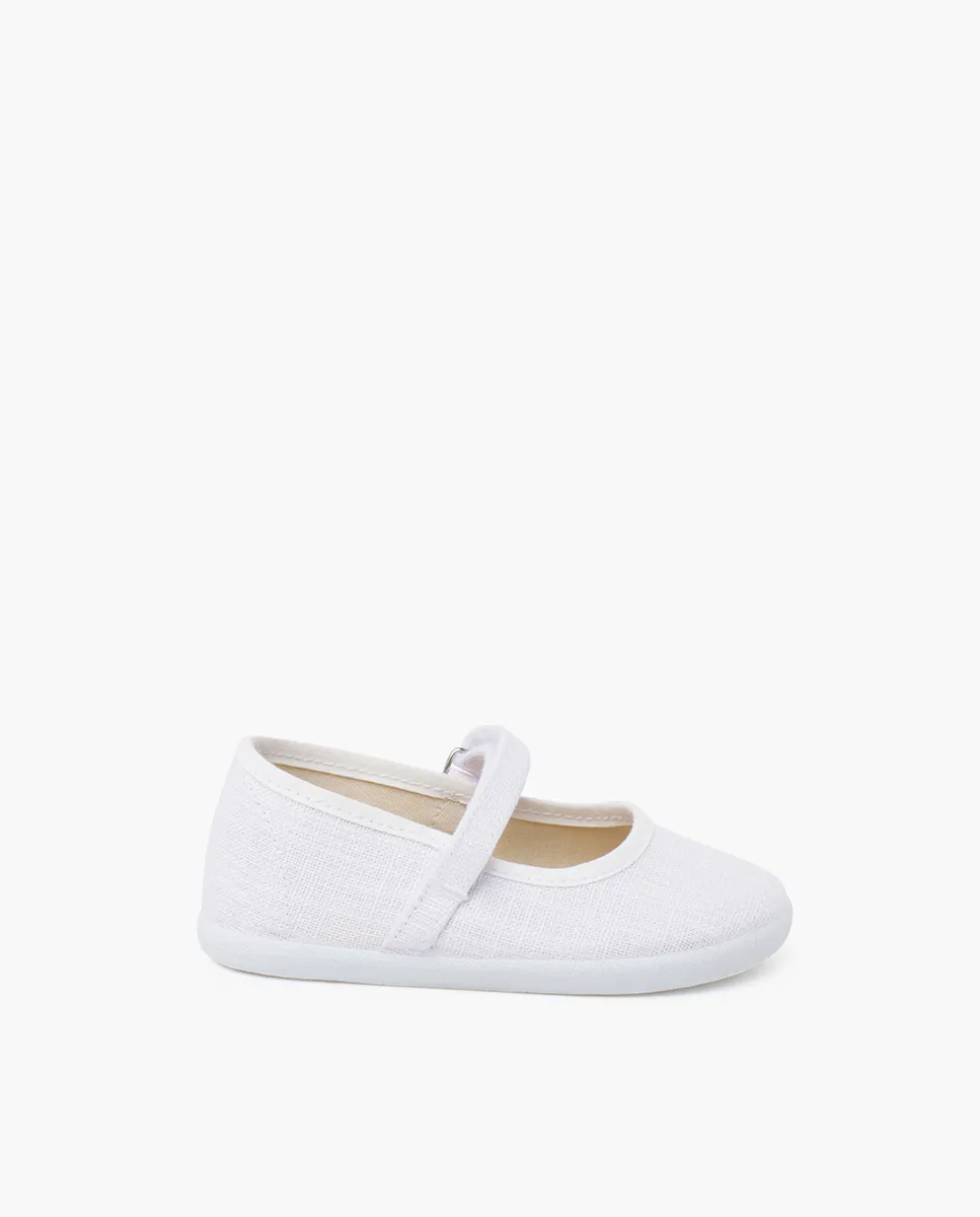 Туфли Мэри Джейн для девочек босиком из легкого льна с застежкой на липучке Pisamonas, белый
Туфли Мэри Джейн для девочек босиком из легкого льна с застежкой на липучке Pisamonas, белый
