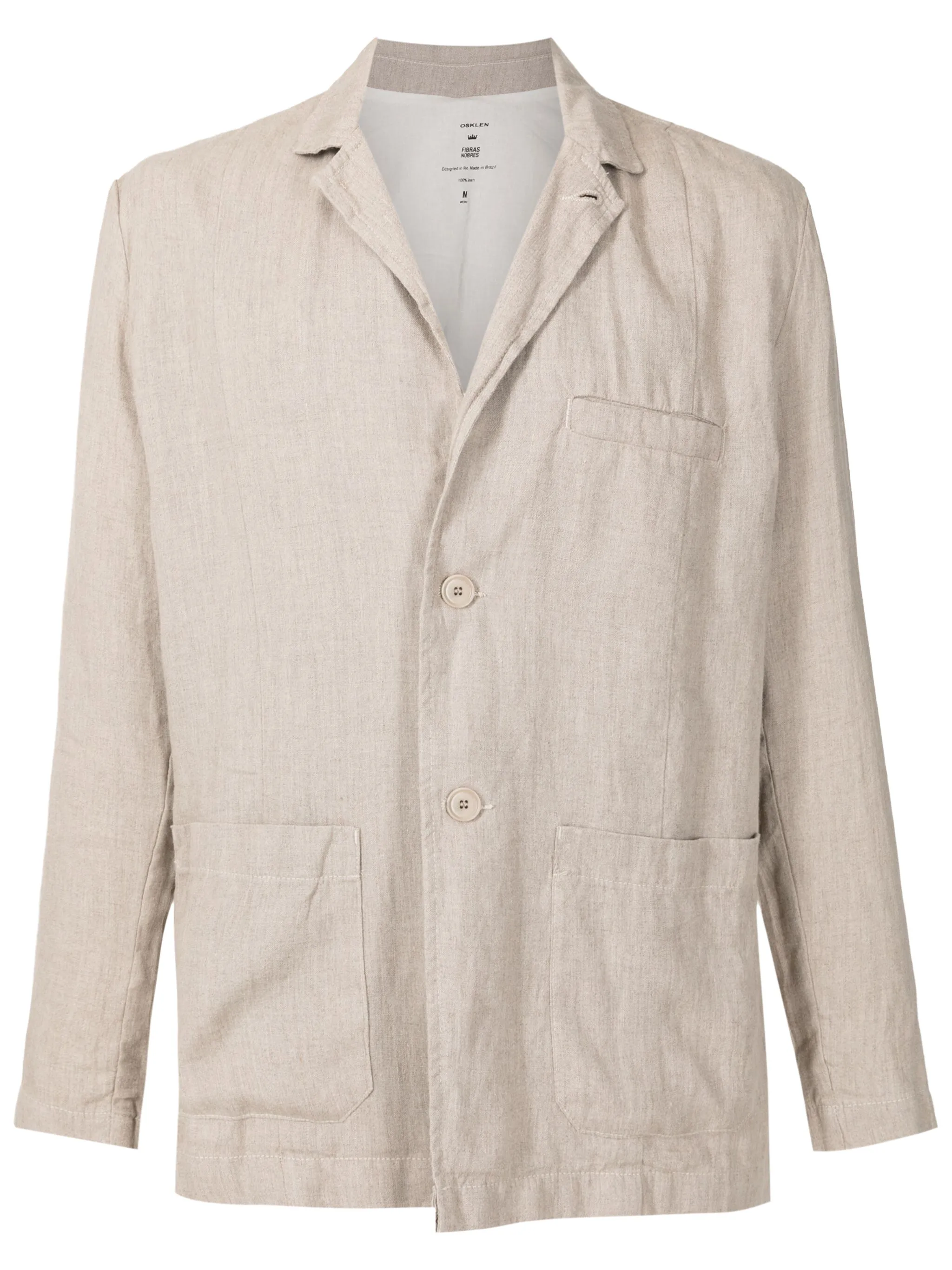 Льняная куртка-рубашка Osklen, бежевый
Льняная куртка-рубашка Osklen, бежевый