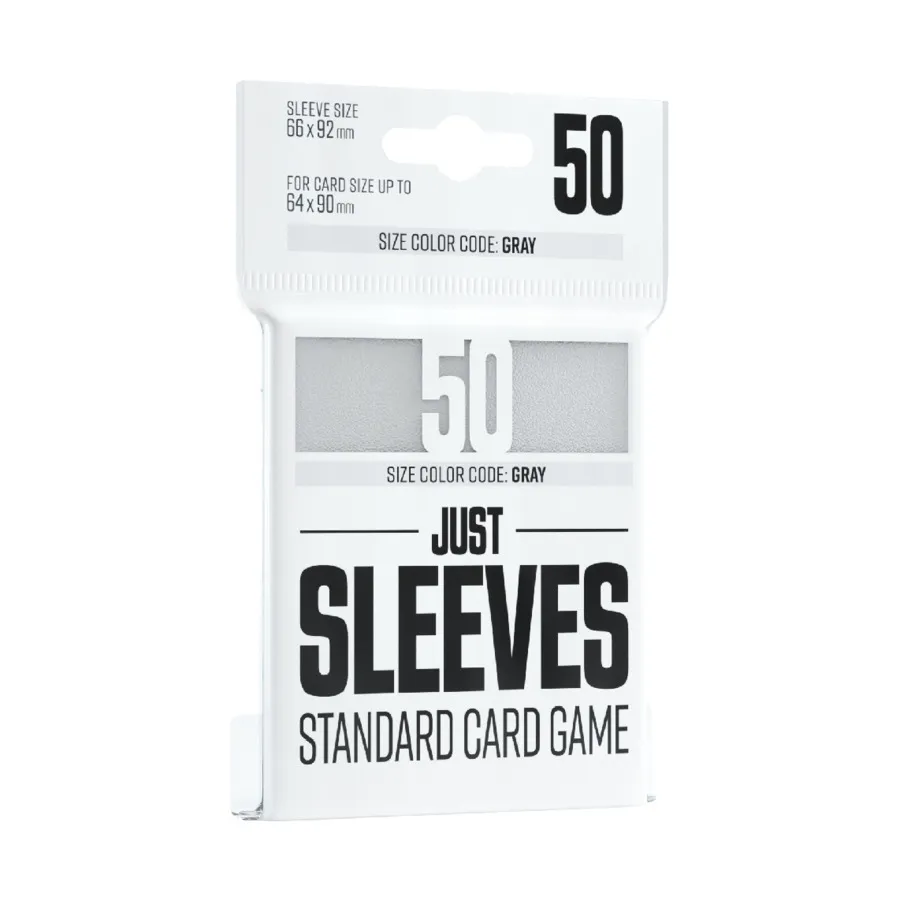 Стандартная карточная игра 66x92 мм — белый (50 конвертов), Just Sleeves (Card Sleeves) 
Стандартная карточная игра 66x92 мм — белый (50 конвертов), Just Sleeves (Card Sleeves)