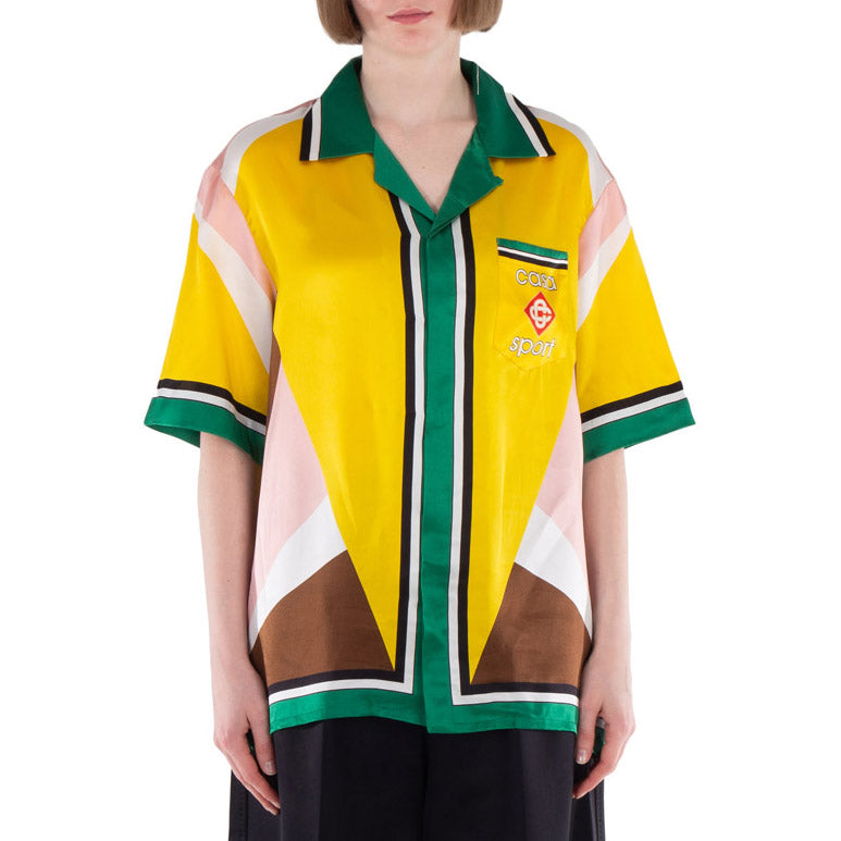 Casablanca Casa Sport Шелковая рубашка, желтый
Casablanca Casa Sport Шелковая рубашка, желтый