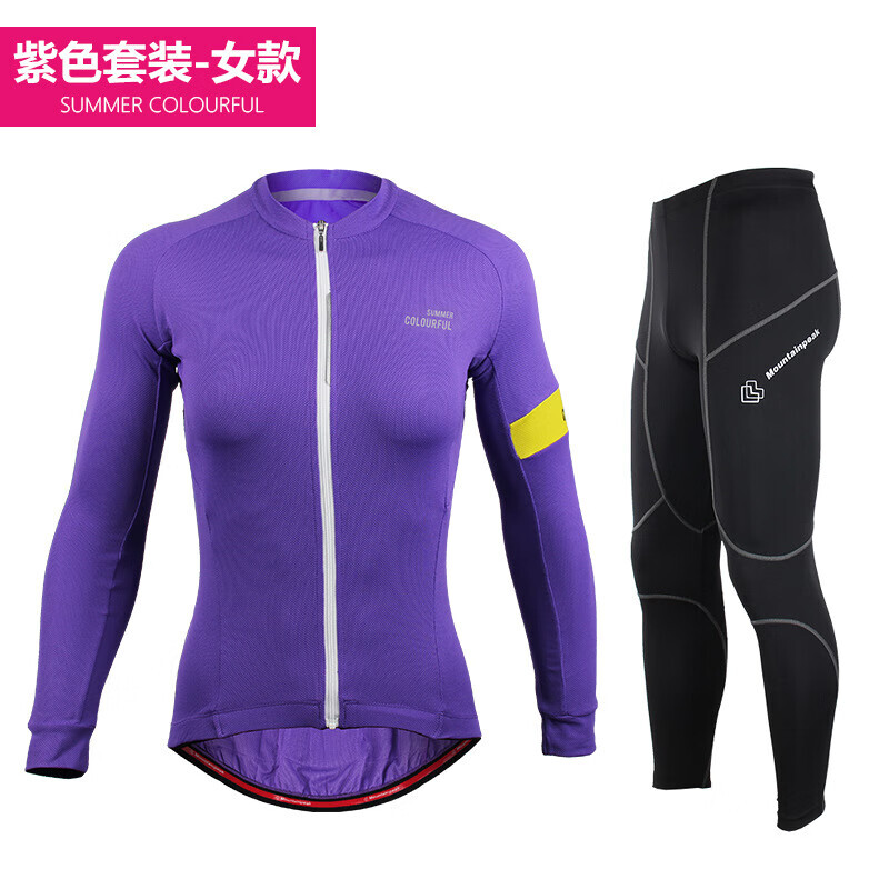 Женский костюм Mountainpeak MTP для велоспорта с длинными рукавами M, флуоресцентно-фиолетовый 
Женский костюм Mountainpeak MTP для велоспорта с длинными рукавами M, флуоресцентно-фиолетовый