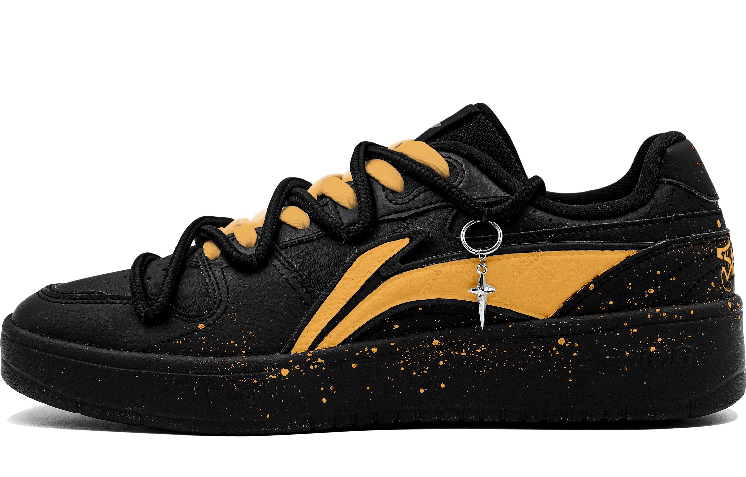 LINING Кроссовки для скейтбординга мужские, низкие, черно-белые
LINING Кроссовки для скейтбординга мужские, низкие, черно-белые