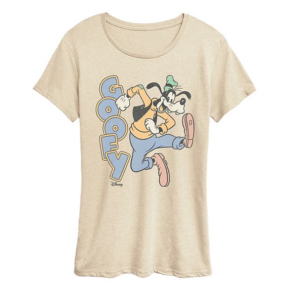 Женская футболка Goofy с принтом и эффектом поношенности Disney, Beige
Женская футболка Goofy с принтом и эффектом поношенности Disney, Beige