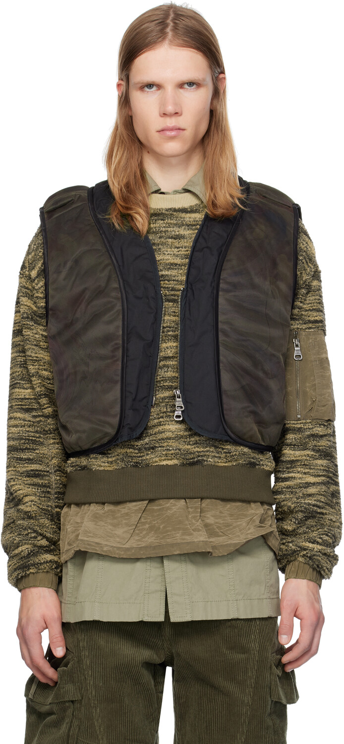 Двусторонний жилет с сетчатой подкладкой Andersson Bell, черный 
Двусторонний жилет с сетчатой подкладкой Andersson Bell, черный