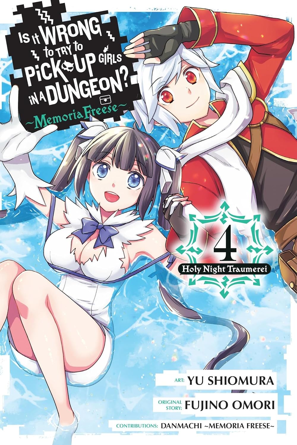 Is It Wrong to Try to Pick Up Girls in a Dungeon Memoria Freese, Vol. 4 (Volume 4) (Yen Press)
Is It Wrong to Try to Pick Up Girls in a Dungeon Memoria Freese, Vol. 4 (Volume 4) (Yen Press)