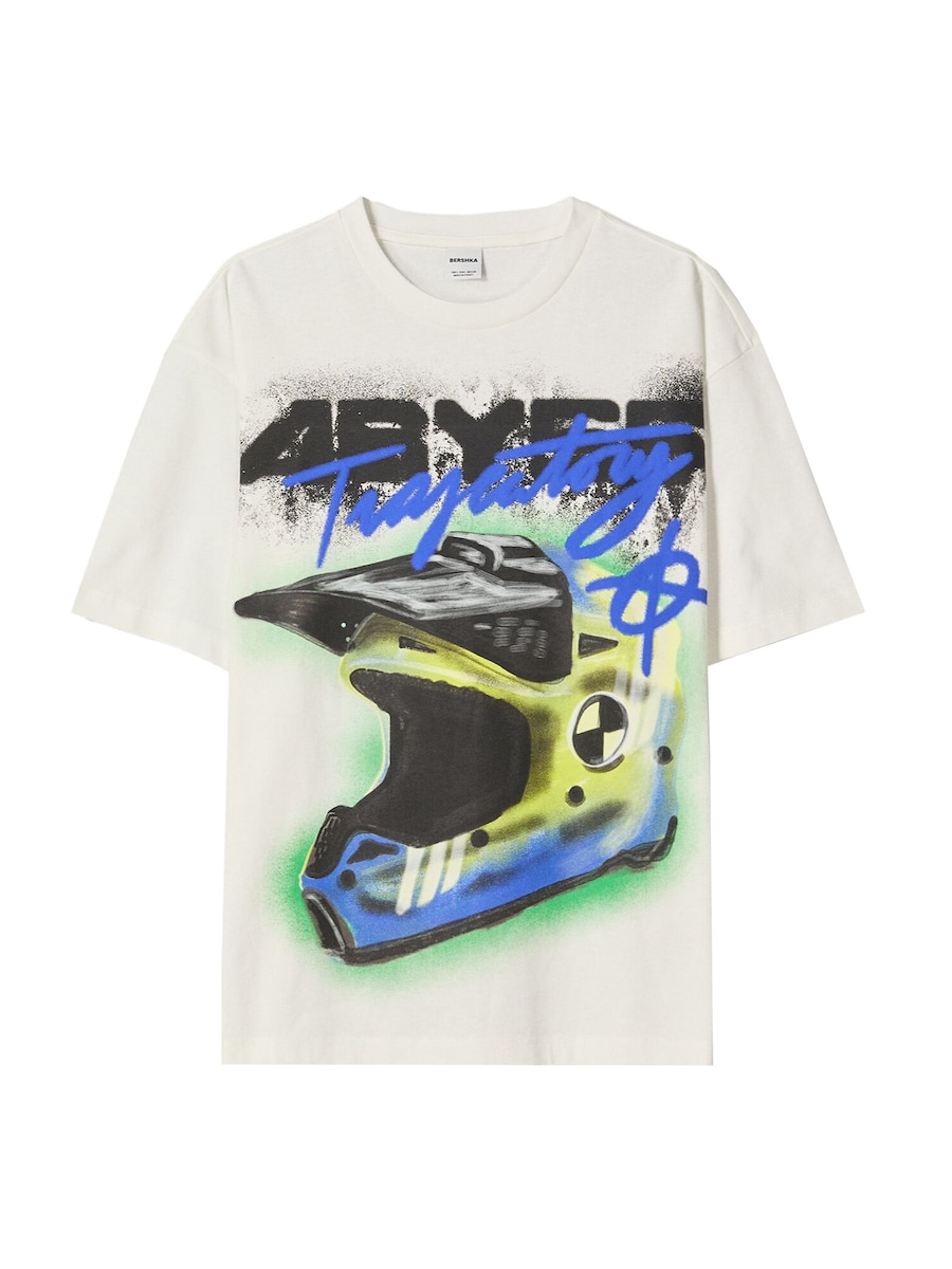 Рубашка Bershka, от белого
Рубашка Bershka, от белого