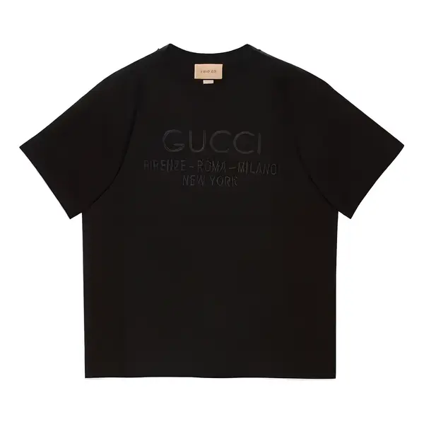 Футболка cotton jersey t-shirt 'black' Gucci, черный
Футболка cotton jersey t-shirt 'black' Gucci, черный