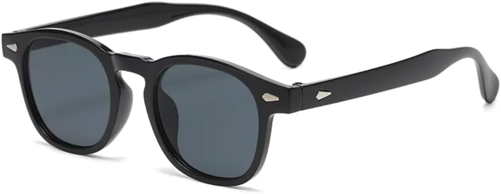 Солнцезащитные очки с защитой от УФ-излучения UV400 | Круглые линзы в стиле панк с заклепками | Для женщин и мужчин, для занятий спортом на открытом воздухе и вождения DSVIGF, Black-black
Солнцезащитные очки с защитой от УФ-излучения UV400 | Круглые линзы в стиле панк с заклепками | Для женщин и мужчин, для занятий спортом на открытом воздухе и вождения DSVIGF, Black-black