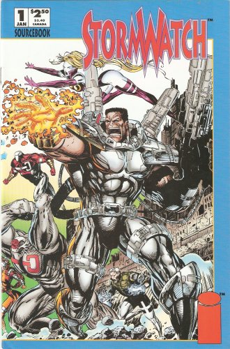 Stormwatch Sourcebook #1 January 1994 (Image Comics)
Stormwatch Sourcebook #1 January 1994 (Image Comics)