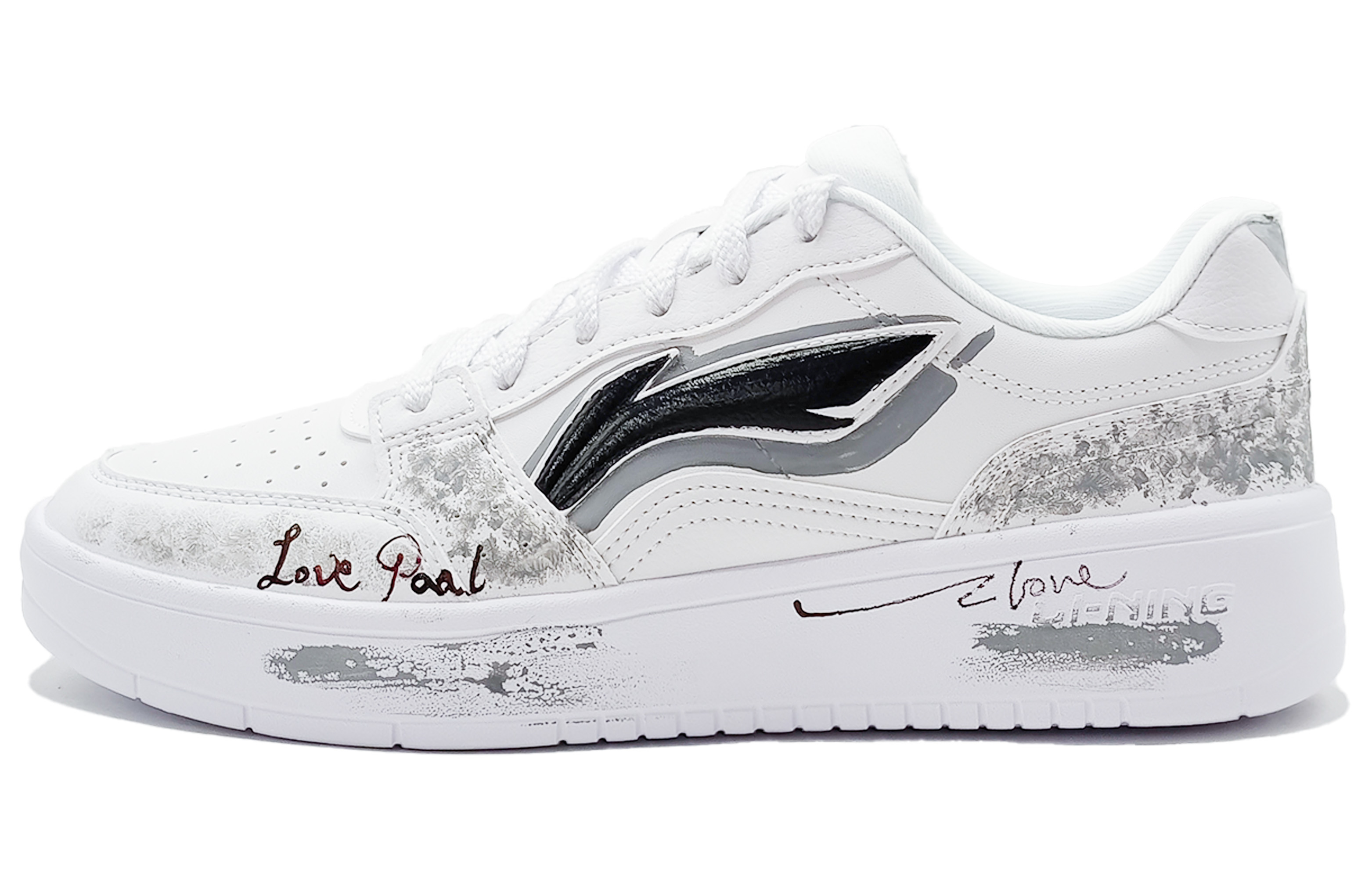 LINING Кроссовки для скейтбординга Acer Truncatum с противоскользящей амортизацией и износостойкостью, мужские, белые
LINING Кроссовки для скейтбординга Acer Truncatum с противоскользящей амортизацией и износостойкостью, мужские, белые